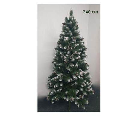 Umjetno božićno drvce - BEATA s češerima - 240cm