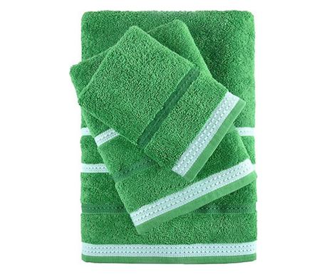 Kомплект кърпа RAINBOW Benetton Зелен (4 pcs)