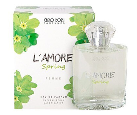 Apa de parfum, Carlo Bossi, L'amore Spring Green, pentru femei, 100 ml