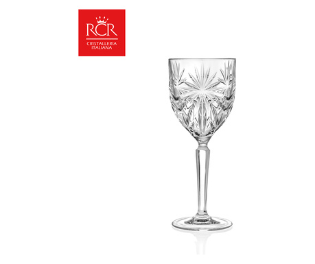 Комплект чаши за червено вино RCR Style Oasis, Kристални, HoReCa, 6 броя, ХоРеКа