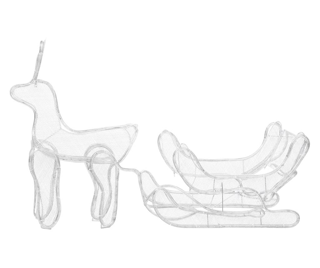 Božićna rasvjeta, saonicama i jelenom, 432 LED diode - 5