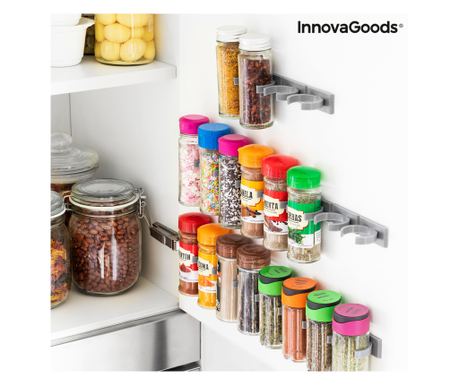 Лепящ и Делящ се Органaйзер за Подправки Jarlock x20 InnovaGoods