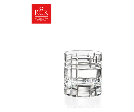 Комплект чаши за уиски RCR Style Any, Kристални, HoReCa, 6 броя, ХоРеКа