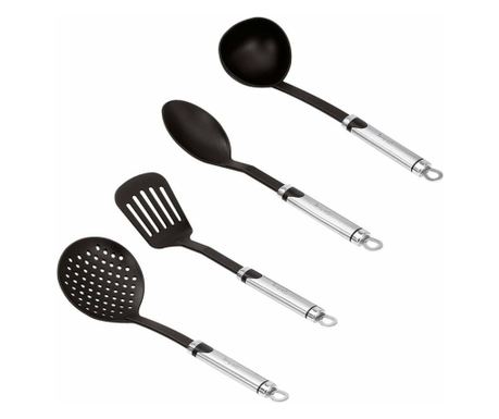 Комплект Кухненски Прибори Bergner Неръждаема стомана Найлон (4 pcs)