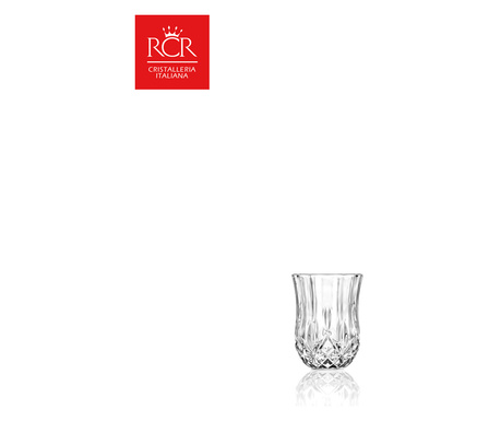 Комплект чаши за шот / ракия RCR Style Opera, Kристални, 6 броя