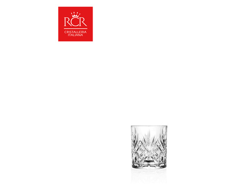Комплект чаши за шот / ракия RCR Style Melodia, Kристални, 6 броя