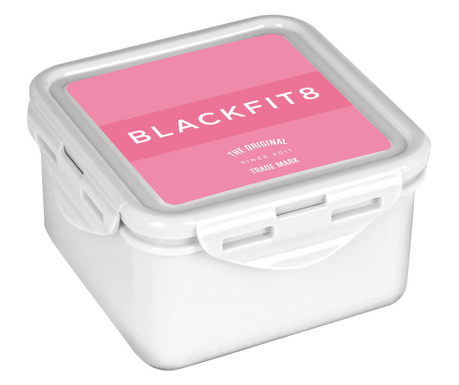 Кутия за обяд BlackFit8 Glow up, Пластмаса, Розов, 13 x 7.5 x 13 cm