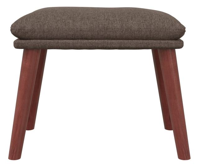 Stolček za noge taupe 45x29,5x35 cm blago