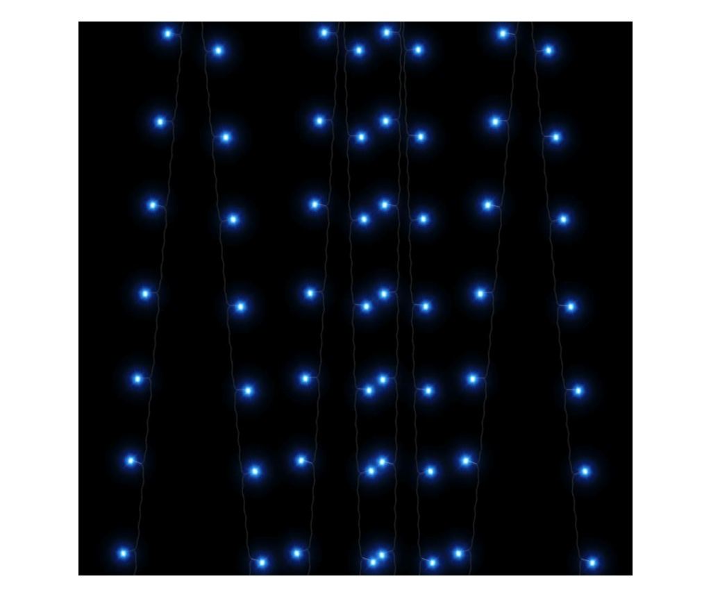 Lampki Solarne Bajkowe 5 szt. 5x200LED Niebieskie Wewnętrzne/Zewnętrzne - 6