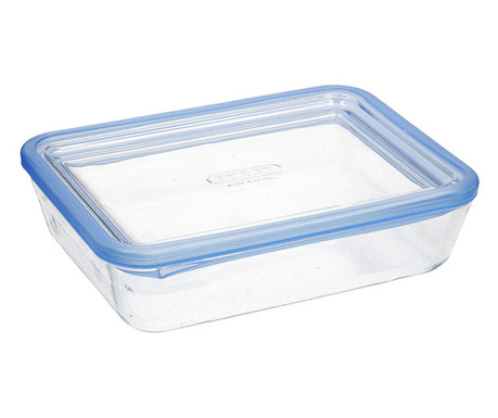 Кутия за обяд Pyrex Pure Glass, Кристал, Прозрачен, 1,5 L