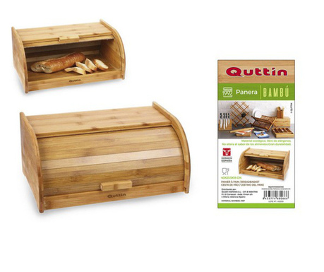 Кутия за Хляб Quttin Бамбук (40 X 25,5 x 18 cm)