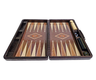 Joc de table model acoperit cu piele artificiala, original turcesc, I45Xl27Xh7 cm, M