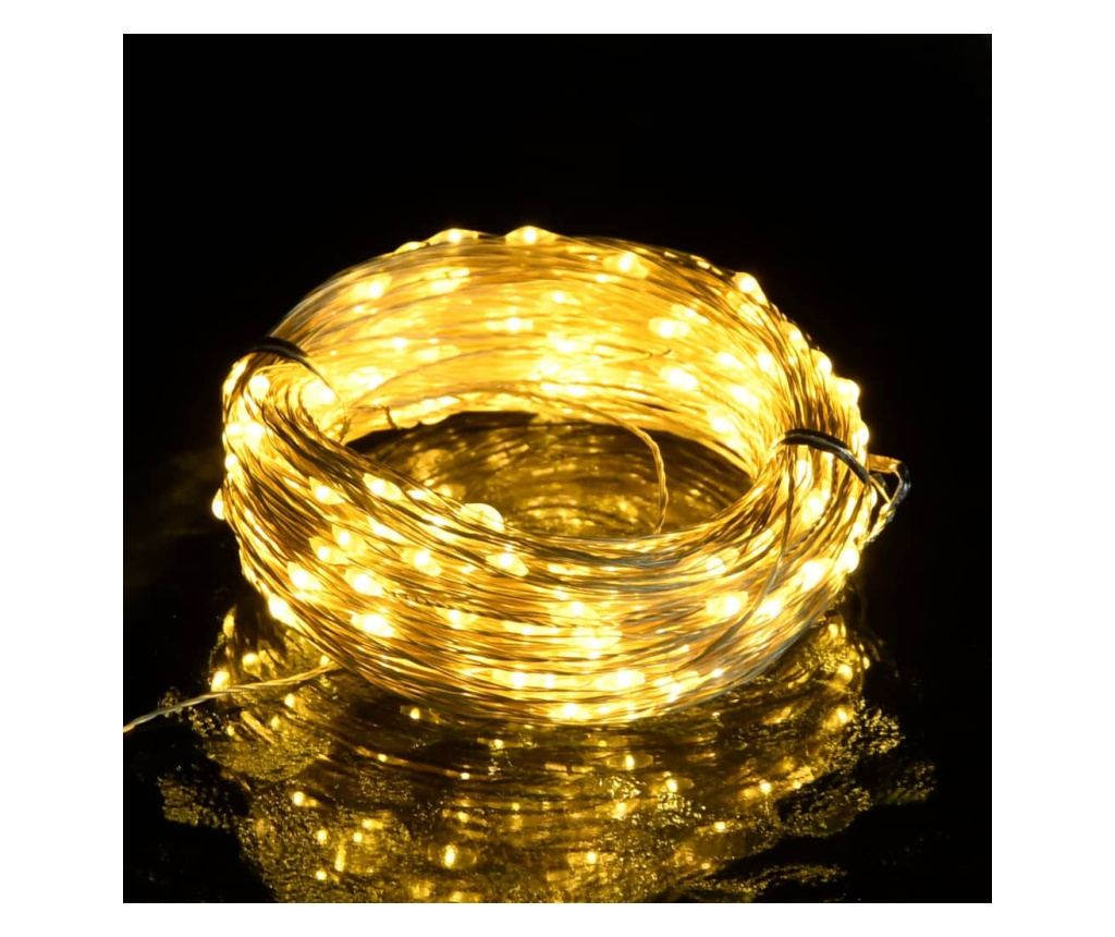 Instalacija s 150 LED svjetlima, toplo bijela, 15 m - 2