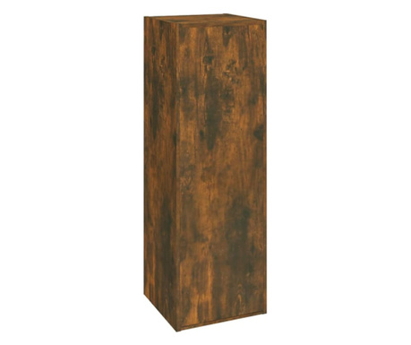 ТB шкаф, опушен дъб, 30,5x30x90 см, инженерно дърво