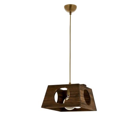 AVONNI AV-60208-1E Antique Plated Modern Chandelier E27 Wooden Metal 30cm