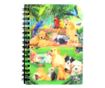 Bilježnica zoo sa spiralom 3D Pet Pals