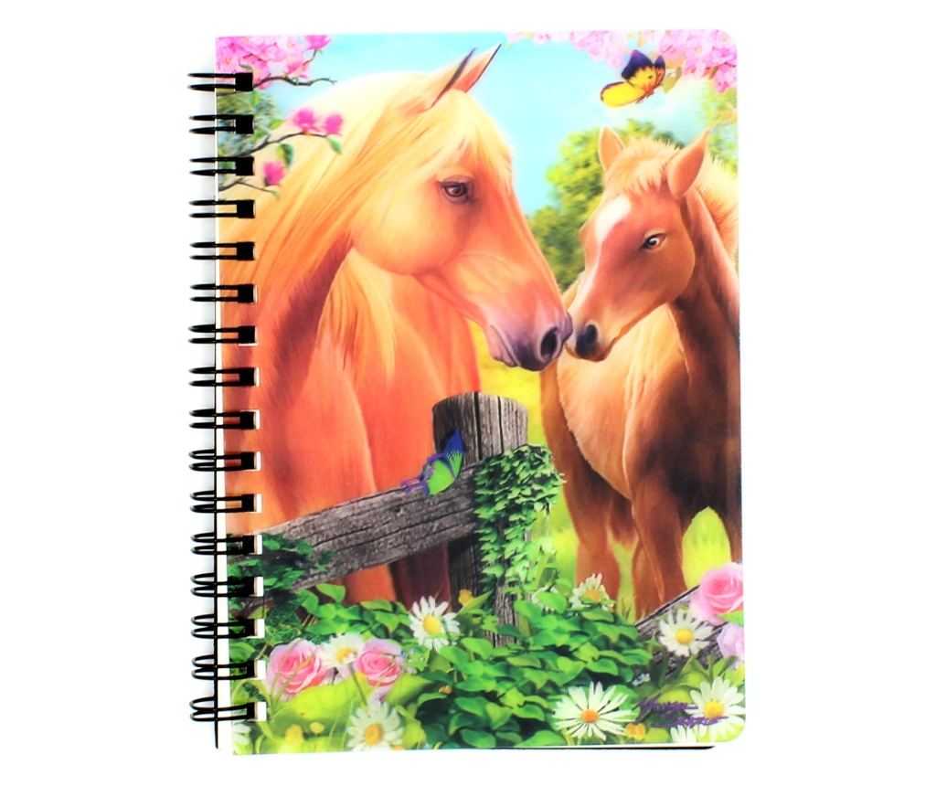 Zoološka bilježnica sa spiralom 3D Greener Pastures - 2