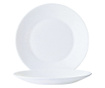 Комплект чинии Arcoroc Restaurant Бял Cтъкло (Ø 23,5 cm) (6 uds)