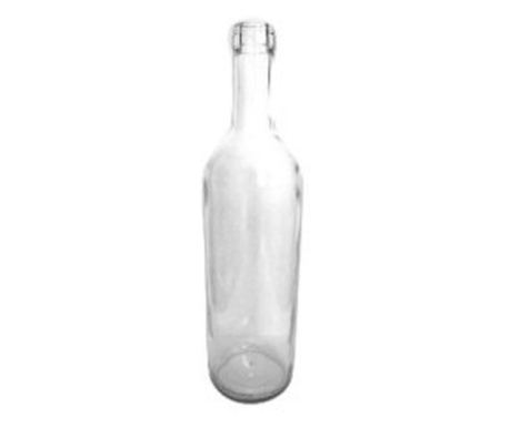 Průhledná láhev na víno, Leggera, 750 ml, Flint