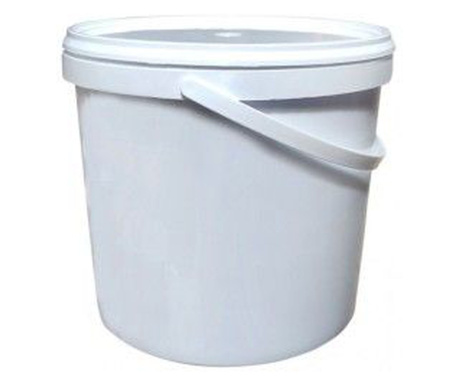 Пластмасова кофа за храна Mercaton®, запечатваща се, бяла, 4 L