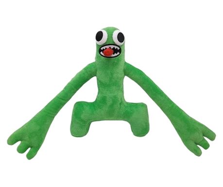Jucarie de plus IdeallStore® Rainbow Friends Roblox, Зелено чудовище, 24 см, verde