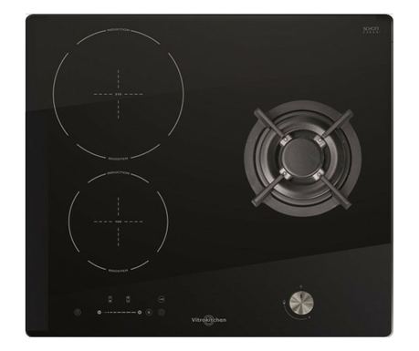 Стъклокерамичен котлон Vitrokitchen VG601NB 60 cm