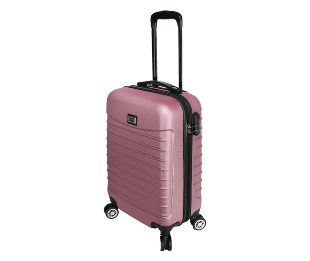 Kabin Bőrönd, Model Compatible Air, Quasar & Co., por rózsaszín, 55 x 36 x 20 cm -
