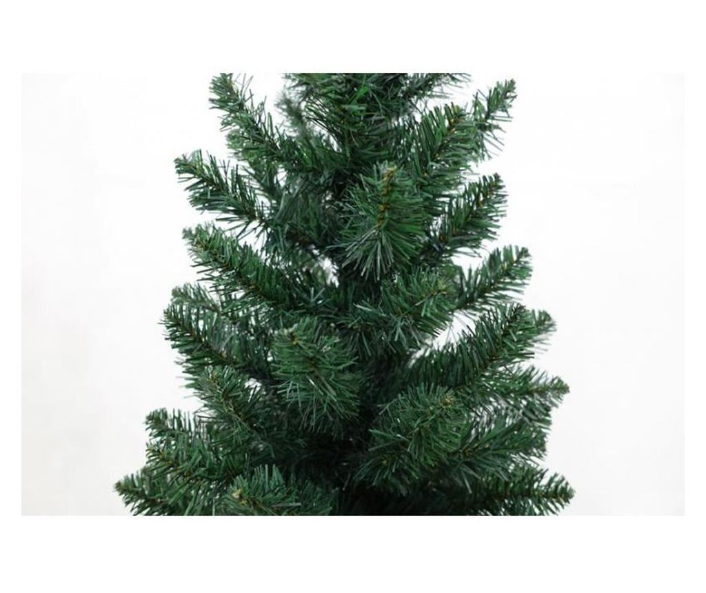 Karácsonyi dekoráció, fenyőfa juta állvánnyal, 60 cm - 2