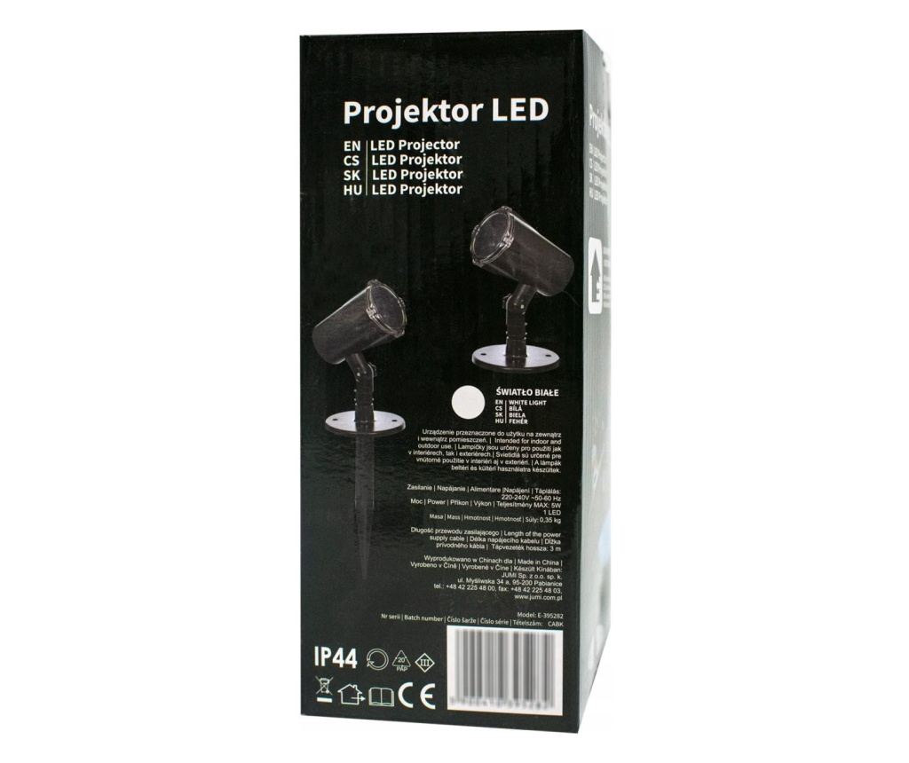 3D lézerprojektor, kültéri/beltéri, LED, karácsonyi témájú, IP44 - 7