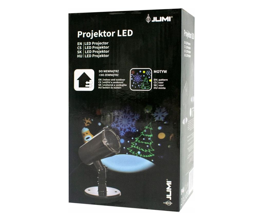 3D lézerprojektor, kültéri/beltéri, LED, karácsonyi témájú, IP44 - 8