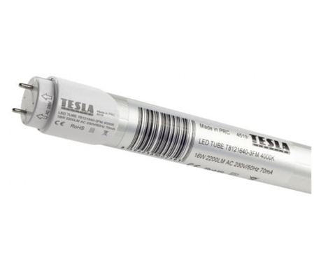 Tesla - LED csőizzó, SMD, T8, G13, 1200mm, 16W, 230V, 2240lm, 4000K, matt