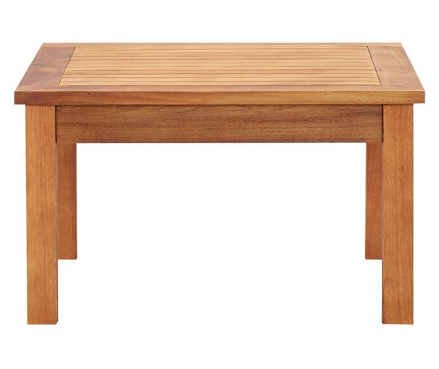Măsuță de cafea de grădină, 60x60x36 cm, lemn masiv acacia