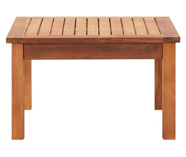 Măsuță de cafea de grădină, 60x60x36 cm, lemn masiv acacia