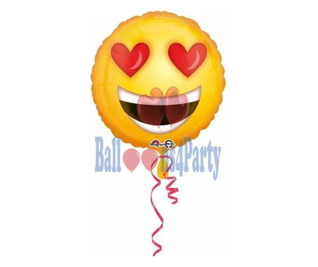 Balon folie Emoji Love / Indragostit 45cm