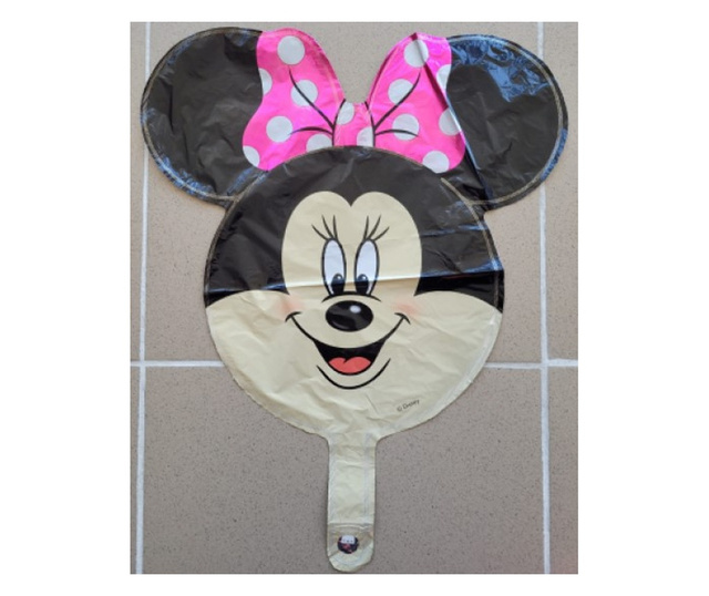 Balon folie figurina cap Minnie 24 cm