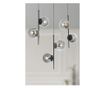 Lustra Bahar Sirali Asi Home, 6xE14-40W, Negru