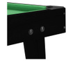 fekete és zöld mini biliárdasztal 92 x 52 x 19 cm