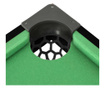 fekete és zöld mini biliárdasztal 92 x 52 x 19 cm