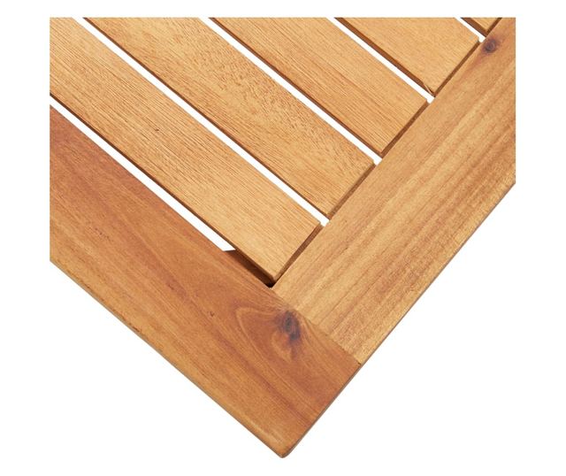 Măsuță de cafea de grădină, 60x60x36 cm, lemn masiv acacia