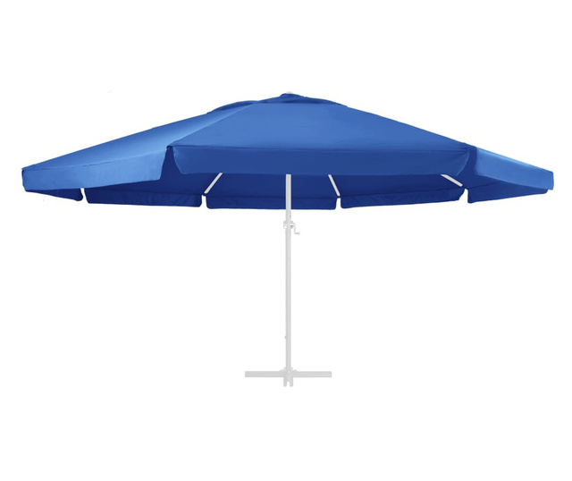 Pokrycie do parasola ogrodowego, lazurowe, 600 cm