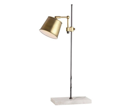 Lampa metalica reglabila PWL-0931 Pakoworld Ε27, alb-bronz, 16x40x73 cm
