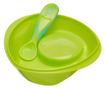 Bol de hrănire cu vid verde Vital Baby