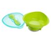 Bol de hrănire cu vid verde Vital Baby
