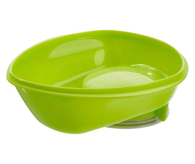 Bol de hrănire cu vid verde Vital Baby