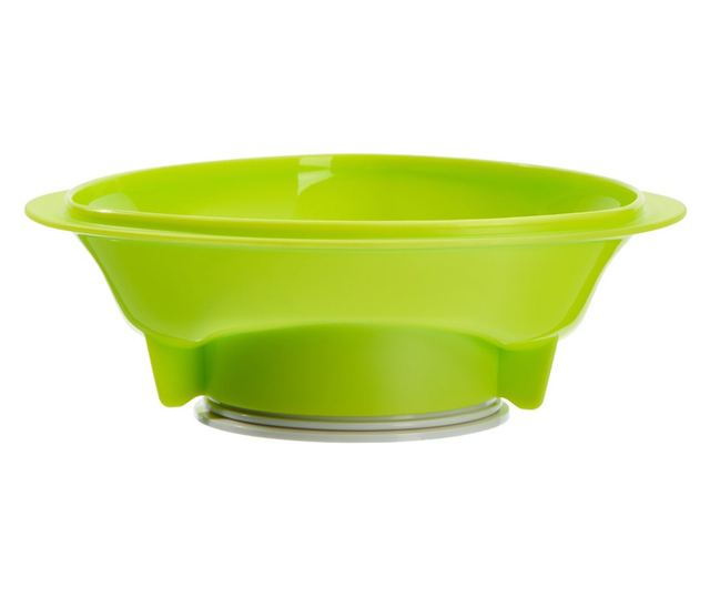 Bol de hrănire cu vid verde Vital Baby