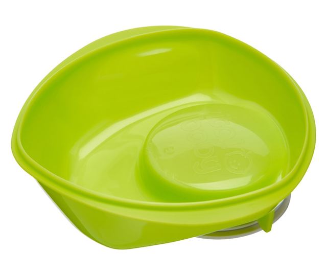 Bol de hrănire cu vid verde Vital Baby