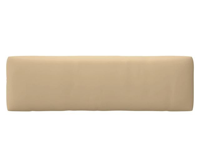 Canapea de mijloc din paleți de grădină, lemn pin gri tratat