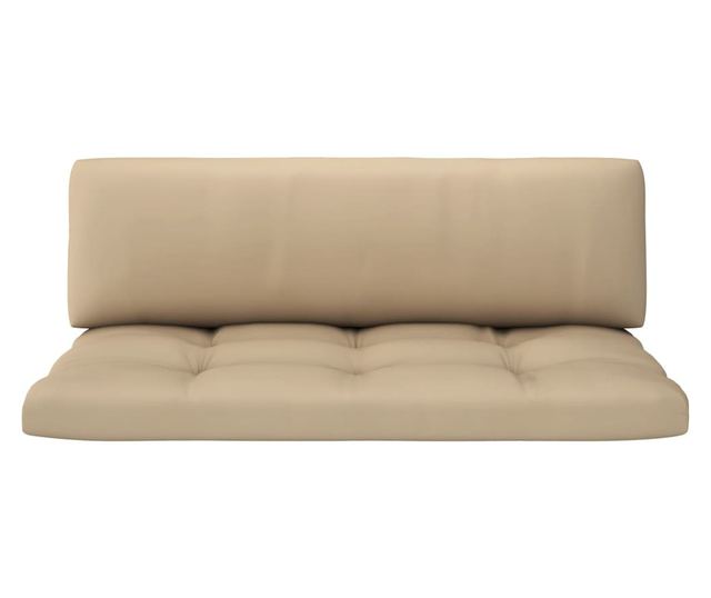 Canapea de mijloc din paleți de grădină, lemn pin gri tratat