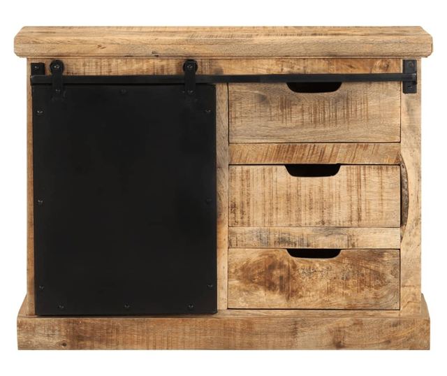 Služavka, 80 x 30 x 60 cm, masivno drvo manga