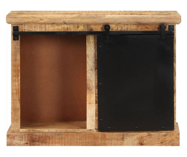 Služavka, 80 x 30 x 60 cm, masivno drvo manga